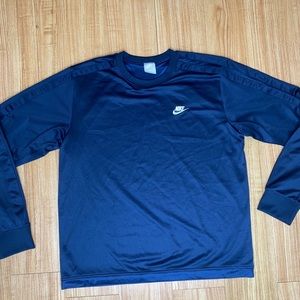 Nike Blue Pull Over Sweat Shirt L